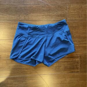 Lululemon Speed Up Short High-Rise Lined shorts • size 6 • teal